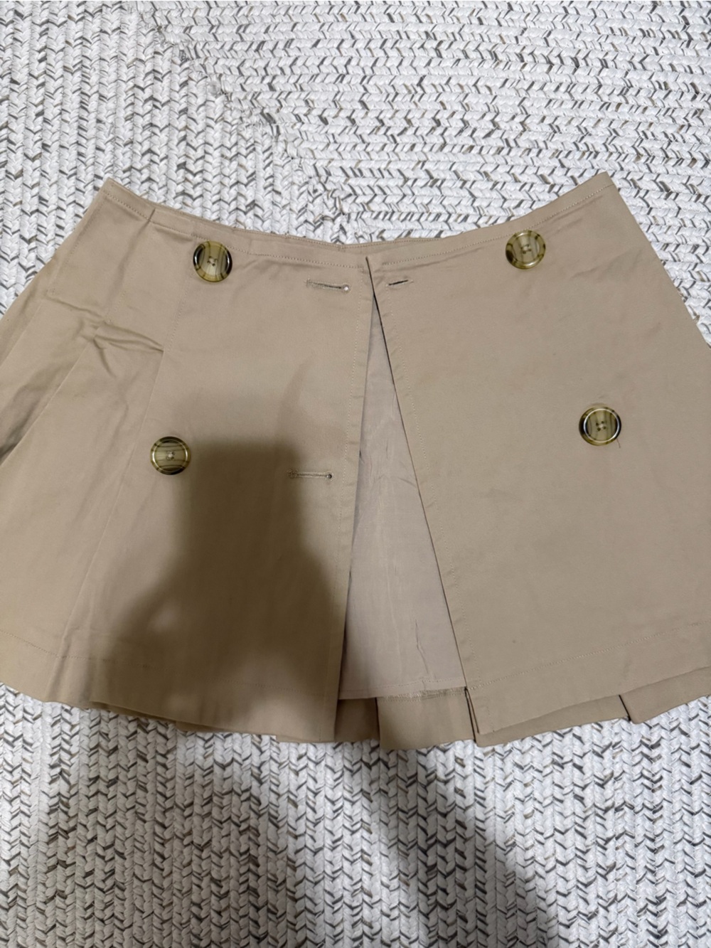 NWT Anthropologie Maeve Reworked Pleated Mini Skirt - Picture 8 of 10